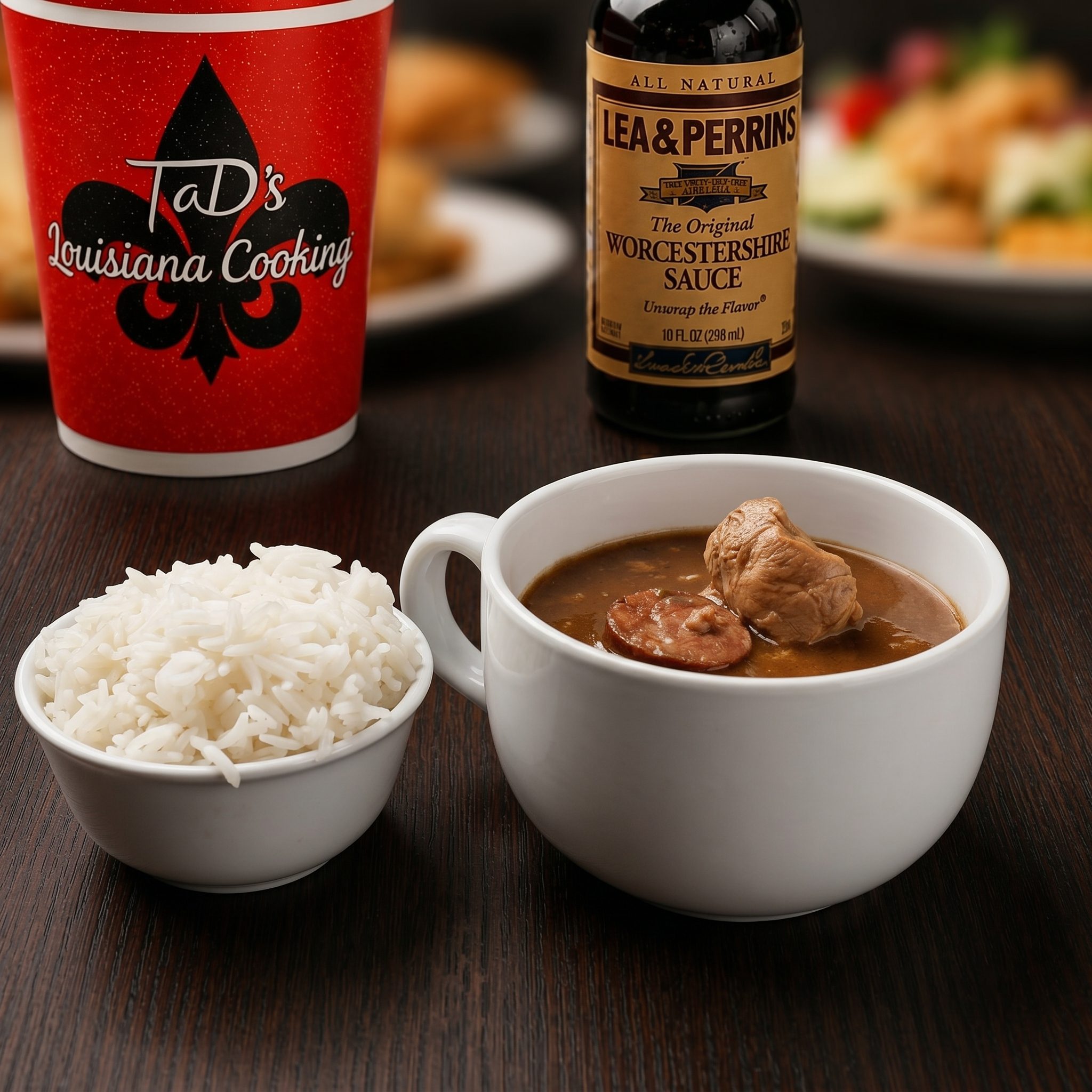Chicken & Sausage Gumbo.