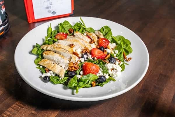Tad's Berry Pecan Salad.
